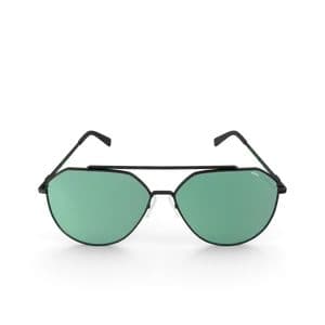 Green and Black Glasses