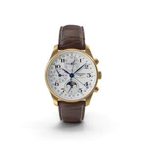 Brown Leather Belt Watch